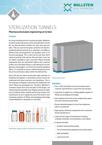 STERILIZATION TUNNELS