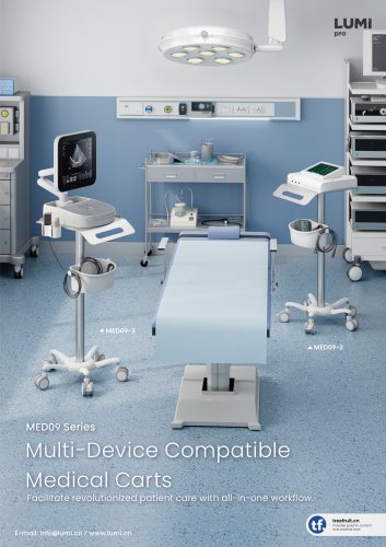 MED09 Series-Multi-Device Compatible Medical Carts