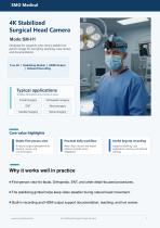 SM-H1 4K Stabilized Surgical Head Camera System