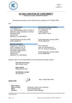 Déclaration de conformité UE pour Dia-Pouch