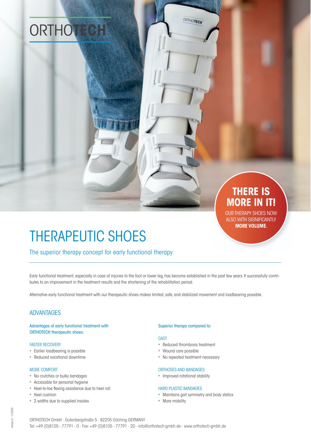 THERAPEUTIC SHOES - Orthotech GmbH