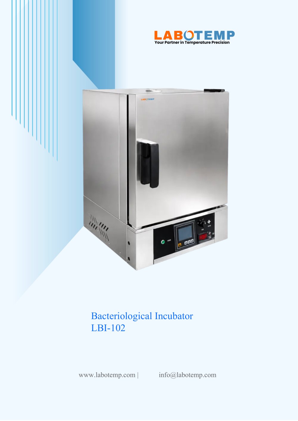 Bacteriological Incubator LBI-102 - Labotemp Systems