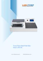 Histology Tissue Water Bath with Slide Dryer LTB-102