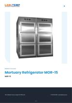 Mortuary Refrigerator MOR-15