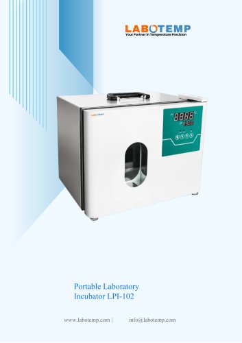 Portable Laboratory Incubator LPI-102