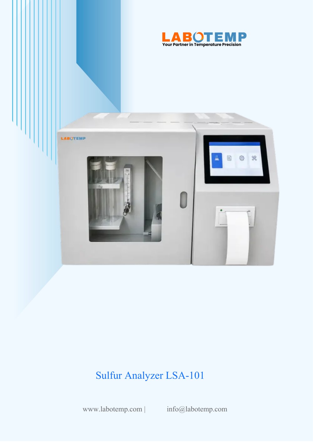 Sulfur Analyzer LSA-101 - Labotemp Systems