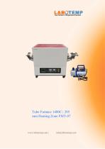 Tube Furnace 1400°C | 205 mm Heating Zone FMT-07