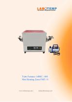 Tube Furnace 1400°C | 440 Mm Heating Zone FMT-11