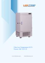 Ultra Low Temperature (ULT) Freezer -86°C ULF-10