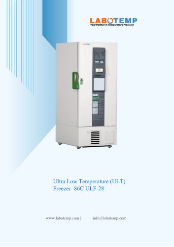 Ultra Low Temperature (ULT) Freezer -86&deg;C ULF-28