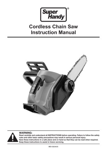 SuperHandy Electric Mini Chainsaw 