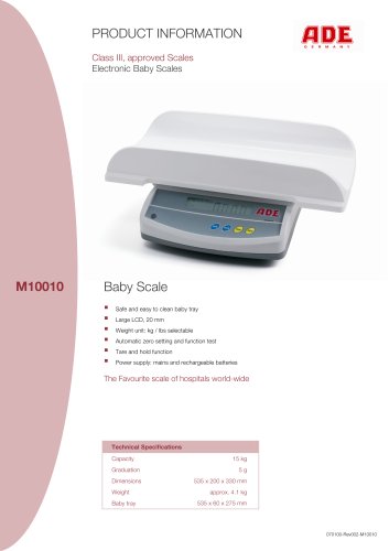 Electronic baby scale M104000