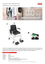 Electronic chair weighing scale M403020