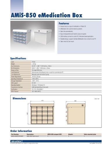 AMiS-850 datasheet