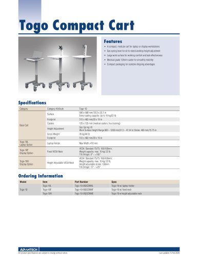 Togo-10L - Datasheet