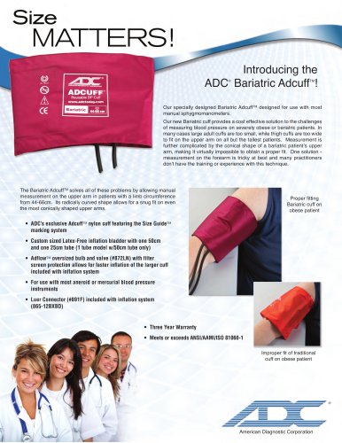 ADC Bariatric Cuff