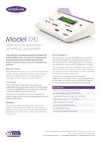Model 170 Manual and automatic screening audiometer
