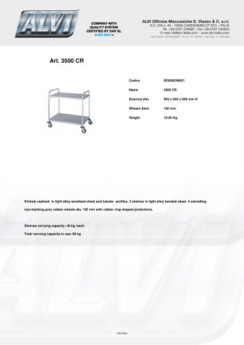 Shelving Trolley RI3500ON001