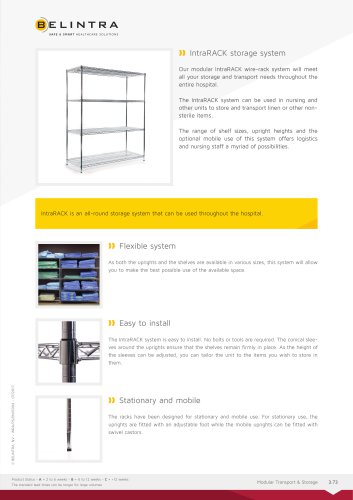 IntraRACK storage system