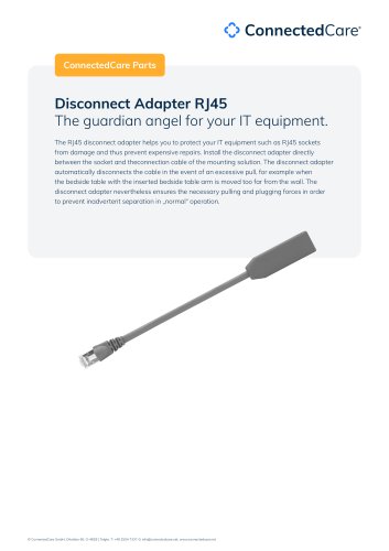 Disconnect Adapter RJ45