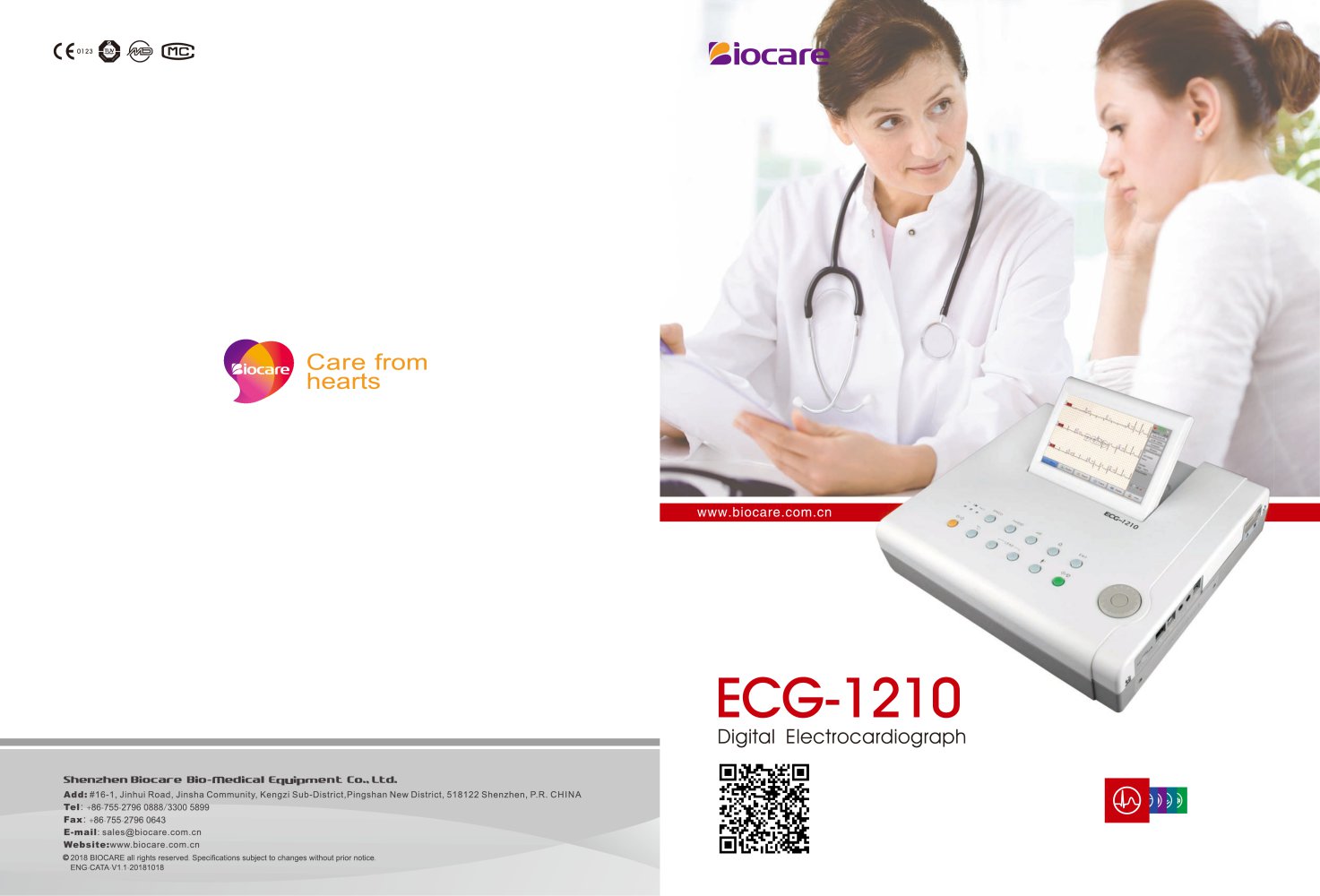 ECG-1210 brochure - Biocare  