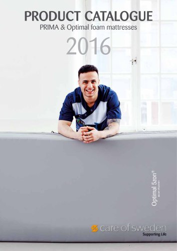 Product Catalogue 2016- PRIMA & Optimal Mattresses