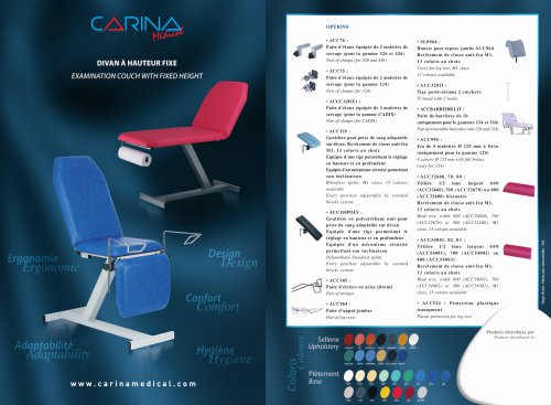 Examination Couch Fixed Height 1