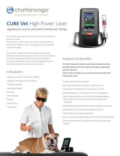 CUBE Vet High Power Laser - Technical Information