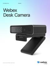 Webex Desk Camera