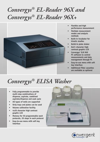 Convergys® EL-Reader 96X/96X+