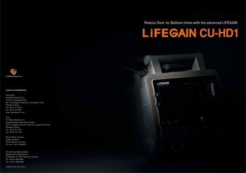 LIFEGAIN CU-HD1