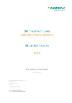 ENT Treatment Units and Instrument Cabinets