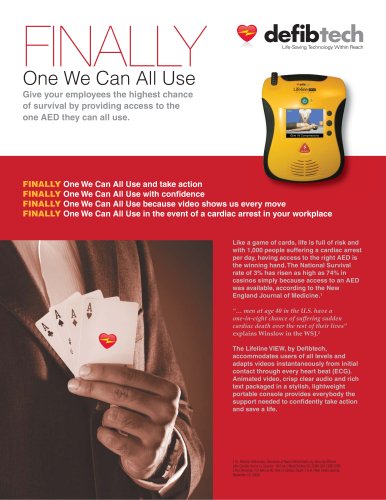 Lifeline VIEW AED Brochure