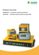 1 Product overview ISOMETER® ? Insulation monitoring devices ISOSCAN® ? Insulation fault location systems EDS