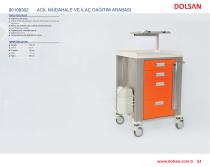 90108302 TROLLEY EMERGENCY AND DRUG