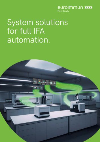 System solutions for full IFA automation.