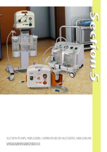 Section 5 - Suction Pump, Nebulizer, Tens