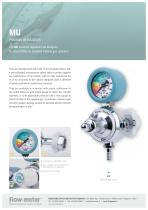 MU - pressure regulator