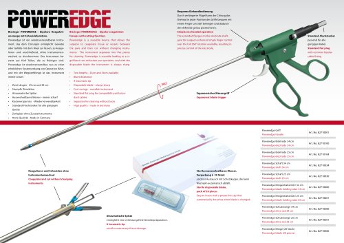 POWEREDGE, reusable bipolar seal and cut laparoscopic forceps