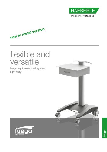 fuego - equipment cart system light duty