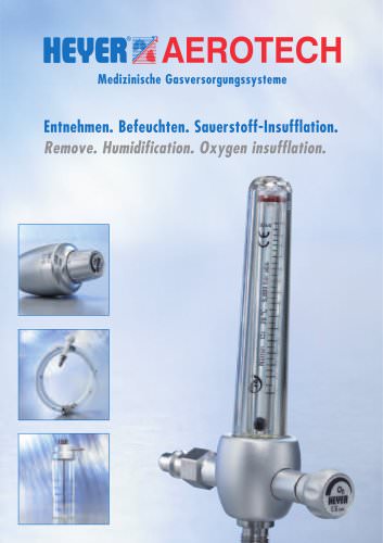 Remove. Humidification. Oxygen insufflation