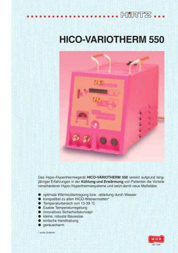 HICO-Variotherm 550