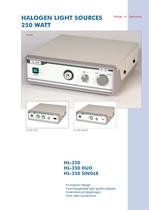 HALOGEN LIGHT SOURCES 250 WATT