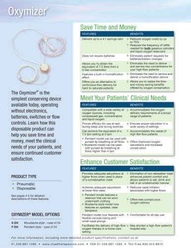 Oxymizer® O-224, P-224 