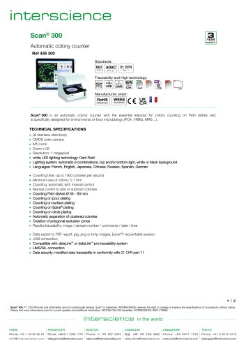 Scan 300 technical file
