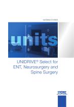 UNIDRIVE® Select for ENT, Neurosurgery and Spine Surgery