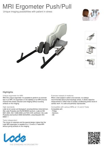 MRI Ergometer Push/Pull