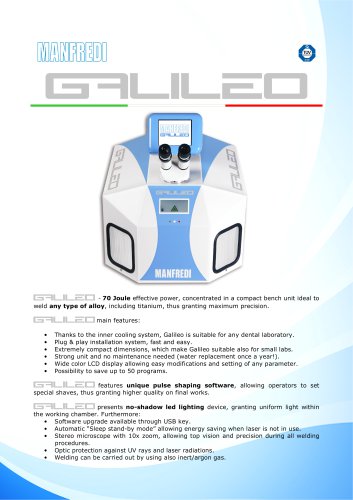 NEW GALILEO LASER