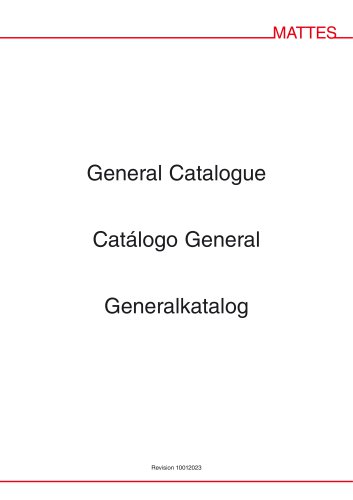 General Catalogue
