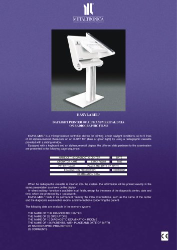 Easylabel BS brochure